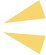黄色い三角の装飾